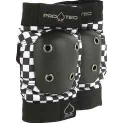 Pro-Tec Black Checker Elbow Pads - S