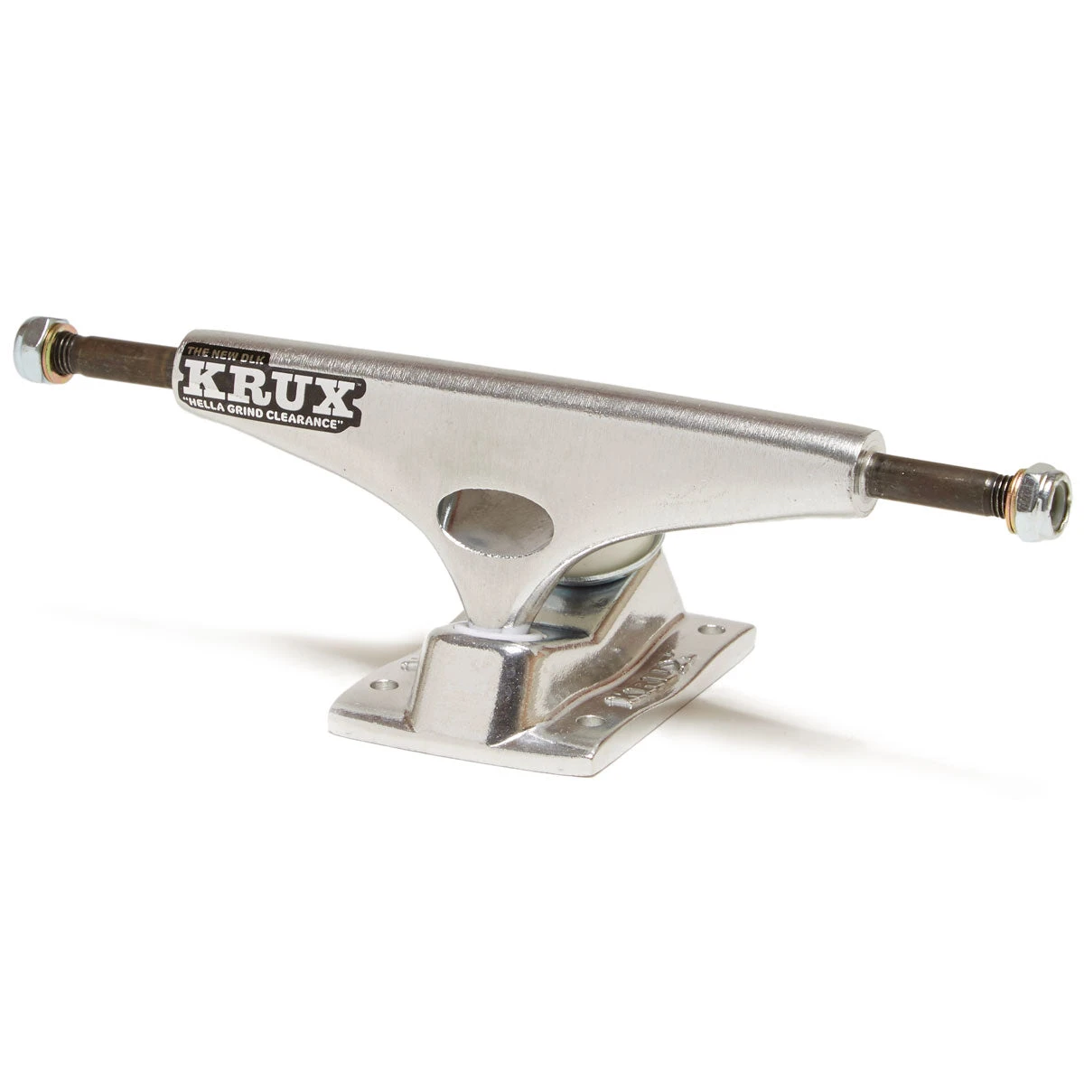 Krux K5 Polished DLK Skateboard Trucks - Silver - 7.60" 2 Krux K5 Polished DLK Skateboard Trucks - Silver - 7.60"