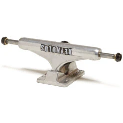 Independent Hollow Reynolds Block Mid Skateboard Trucks - Silver - 144mm