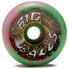 Slime Balls Big Balls 97a Skateboard Wheels - Pink/Green Swirl - 65mm 2 Slime Balls Big Balls 97a Skateboard Wheels - Pink/Green Swirl - 65mm -Powell Peralta Store 193172247318 1