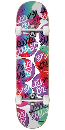Santa Cruz Japanese Morph Dot VX Everslick Skateboard Complete - 8.00"