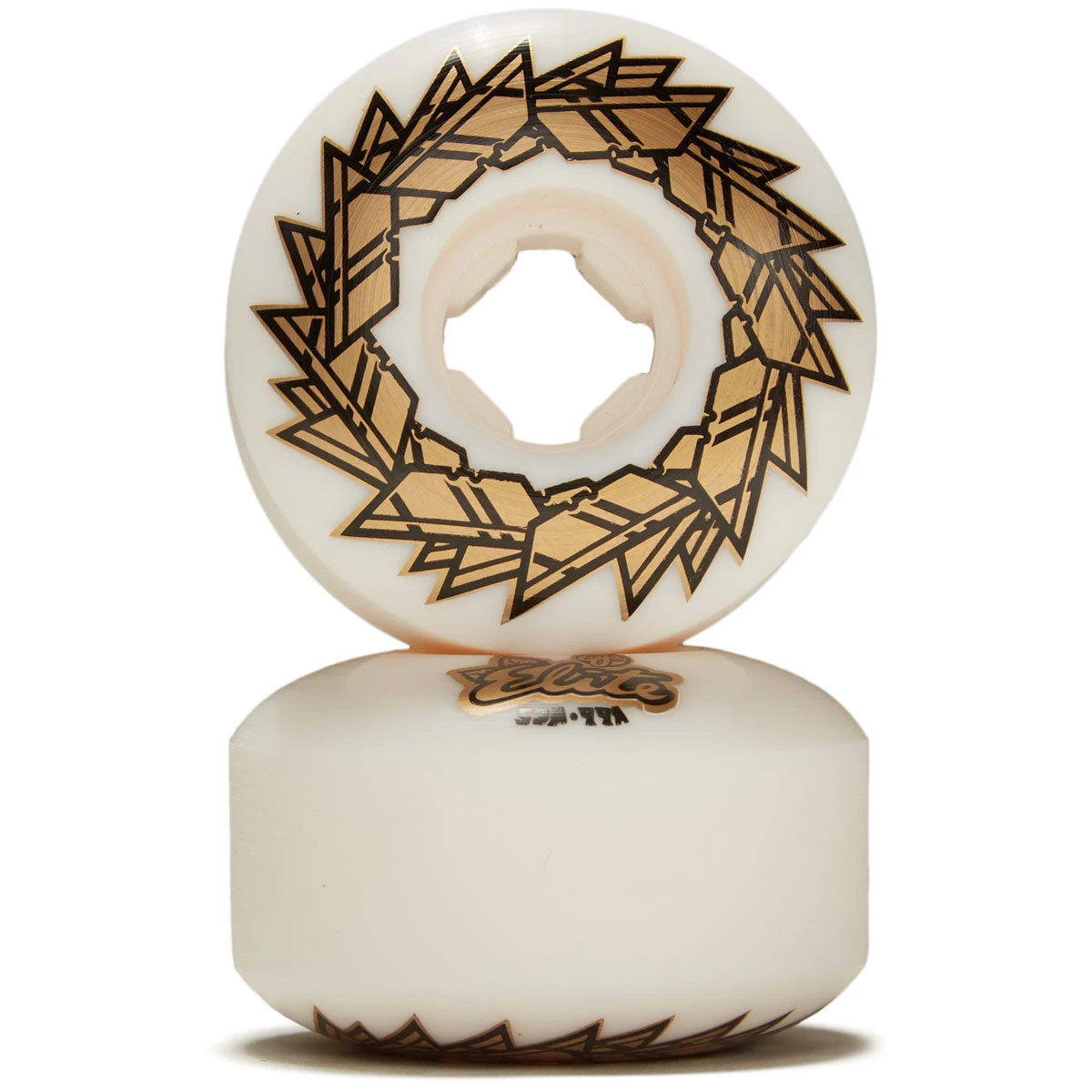 OJ Gold Street Razors Elite EZ EDGE 99a Skateboard Wheels - White - 53mm 4 OJ Gold Street Razors Elite EZ EDGE 99a Skateboard Wheels - White - 53mm - Image 2