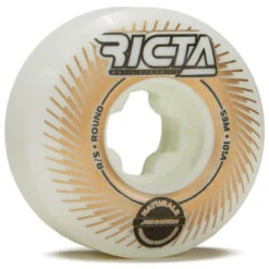 Ricta Johnson Impeller Naturals Round 101a Skateboard Wheels - 53mm