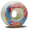 Ricta Shanahan Flux Naturals Round 101a Skateboard Wheels - White - 53mm -Powell Peralta Store 193172409389 1