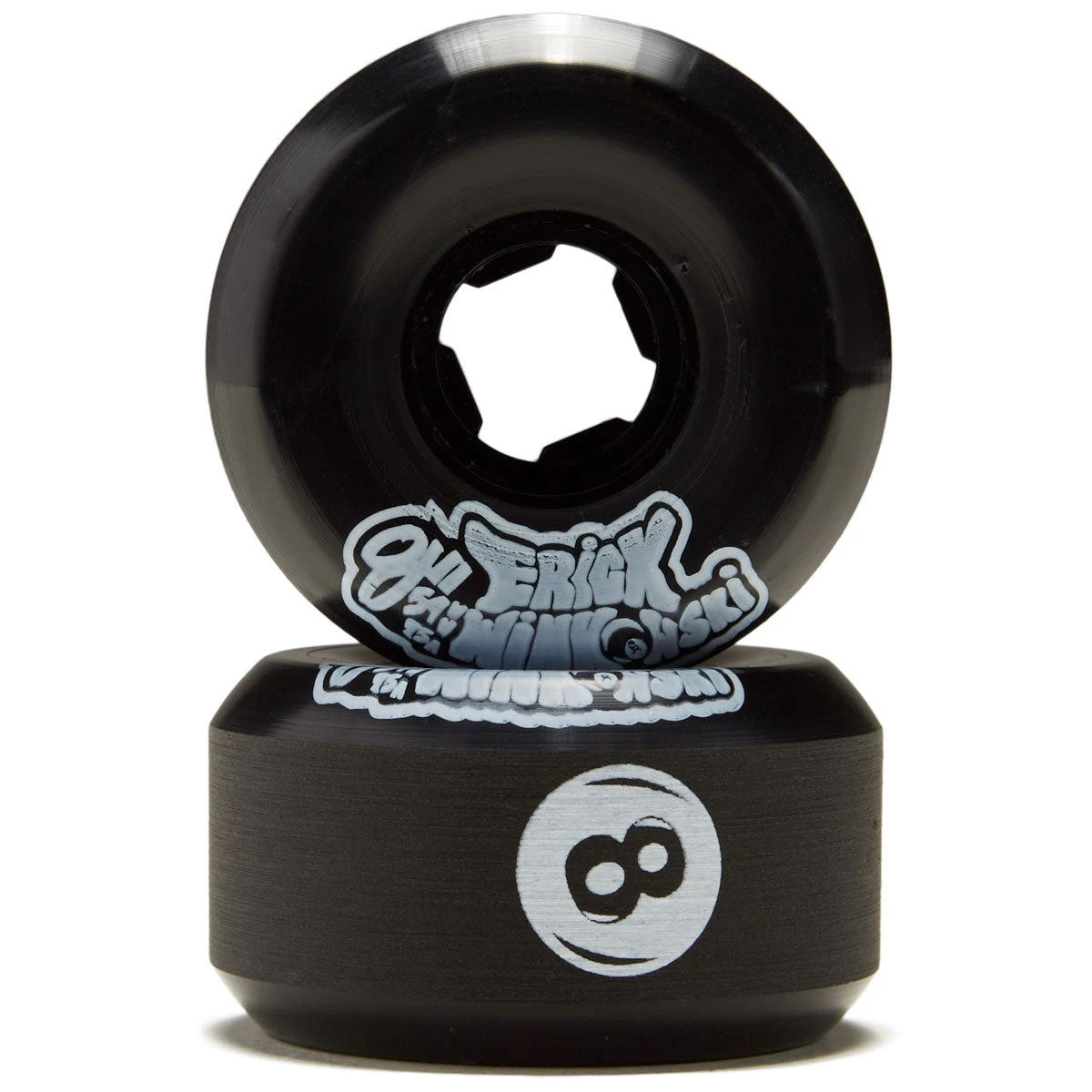 OJ Winkowski Behind The 8Ball Elite Nomads 95a Skateboard Wheels - Black - 54mm 4 OJ Winkowski Behind The 8Ball Elite Nomads 95a Skateboard Wheels - Black - 54mm - Image 2