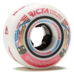 Ricta Shanahan Speedrings Slim 101a Skateboard Wheels - White - 52mm