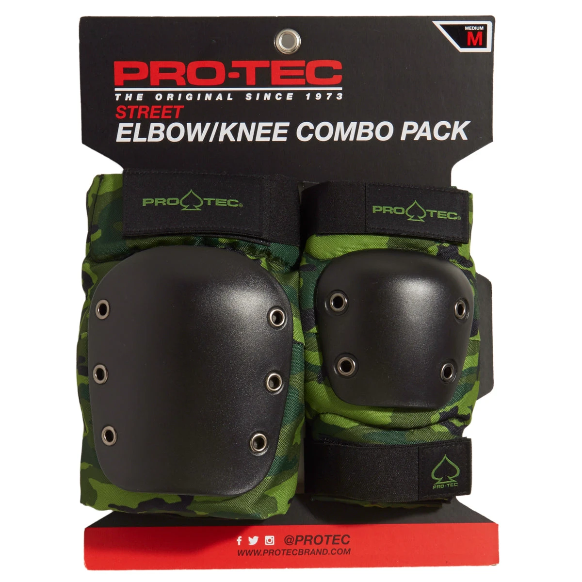 Pro-Tec Street Knee/Elbow Set Of Pads - Camo 3 Pro-Tec Street Knee/Elbow Set Of Pads - Camo