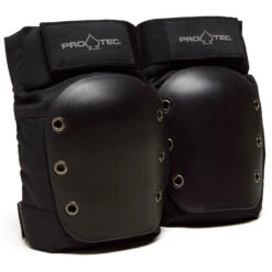 Pro-Tec Open Back Street Knee Pads - Black