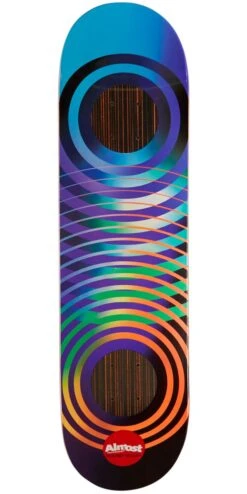 Almost Mullen Gradient Rings Impact Skateboard Deck - 8.25"