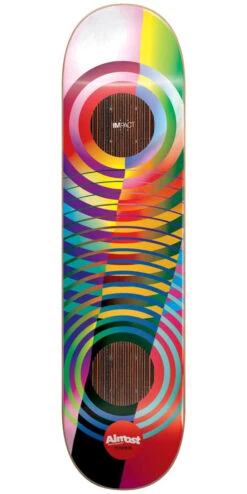 Almost Youness Gradient Cuts Impact Skateboard Deck - Youness - 8.375"