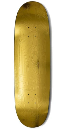 Primitive Villani Bat Skateboard Deck - Gold - 9.125"