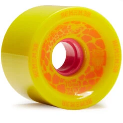 Remember Savannah Slammas 74a Longboard Wheels - Yellow - 70mm