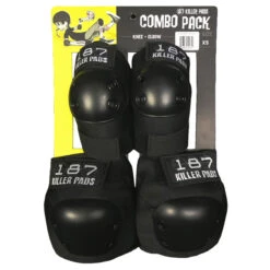 187 Combo Pack Pads - Black