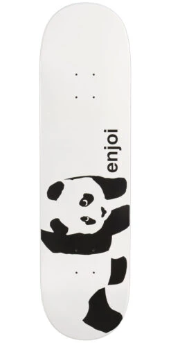 Enjoi Whitey Panda Logo Wide R7 Skateboard Deck - Whitey - 8.50"