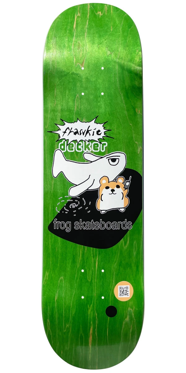Frog Love Is On The Way Frankieer Skateboard Deck - Various - 8.50" 3 Frog Love Is On The Way Frankieer Skateboard Deck - Various - 8.50"