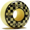 Bones 100s Block Party V4 Wide Skateboard Wheels - Yellow - 52mm -Powell Peralta Store 842357180079 1
