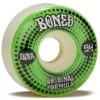 Bones 100s OG Formula Dots V4 Wide Skateboard Wheels - White - 54mm 1 Bones 100s OG Formula Dots V4 Wide Skateboard Wheels - White - 54mm -Powell Peralta Store 842357181052 1