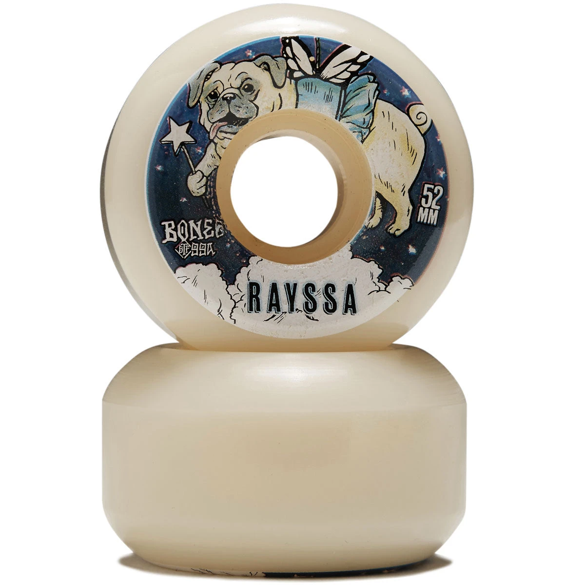 Bones Rayssa Leal Slinky 99A V5 Sidecut Skateboard Wheels - 52mm 4 Bones Rayssa Leal Slinky 99A V5 Sidecut Skateboard Wheels - 52mm - Image 2