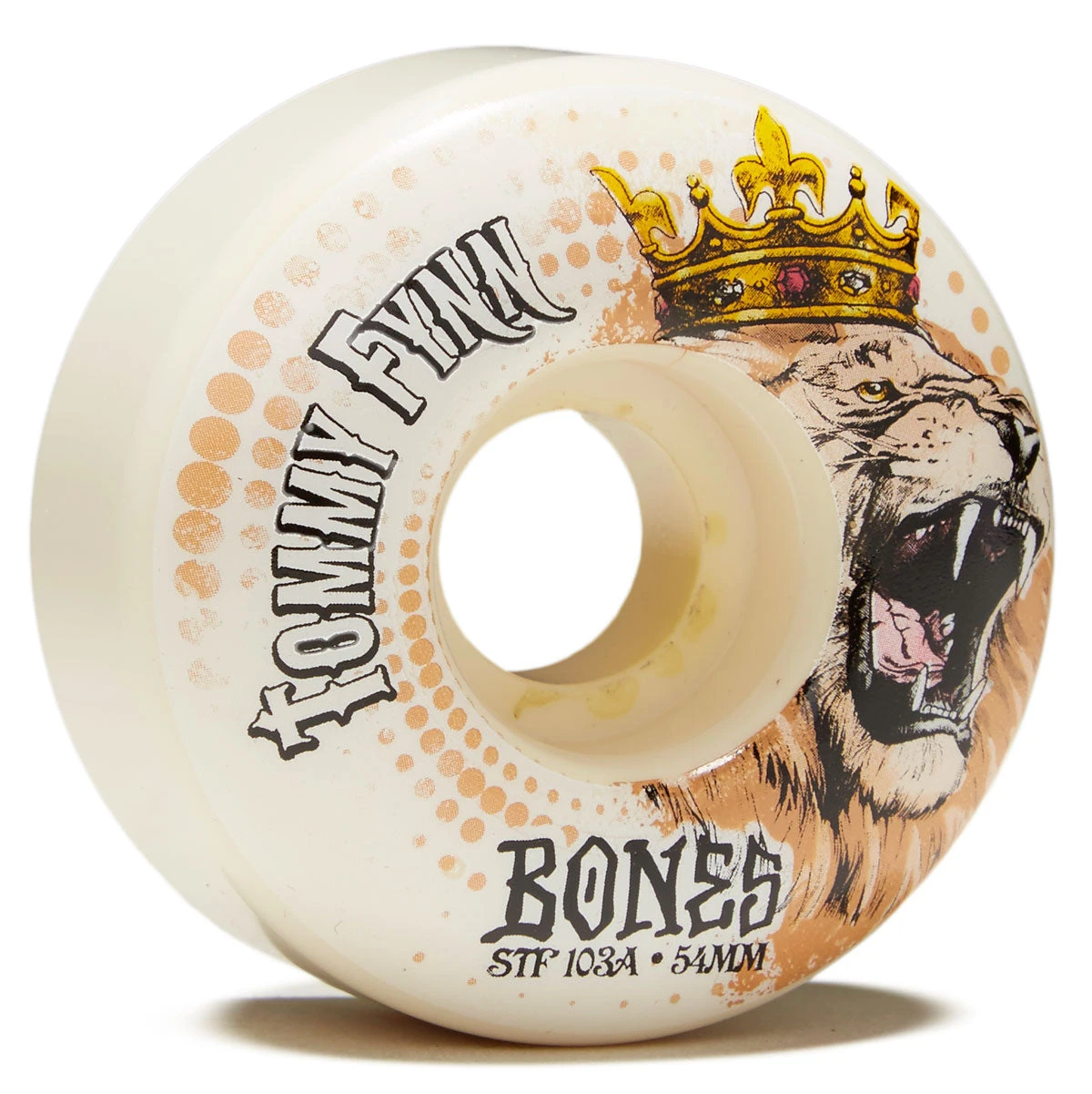Bones Tommy Fynn Lion Heart 103a V1 Standard Skateboard Wheels - 54mm 3 Bones Tommy Fynn Lion Heart 103a V1 Standard Skateboard Wheels - 54mm