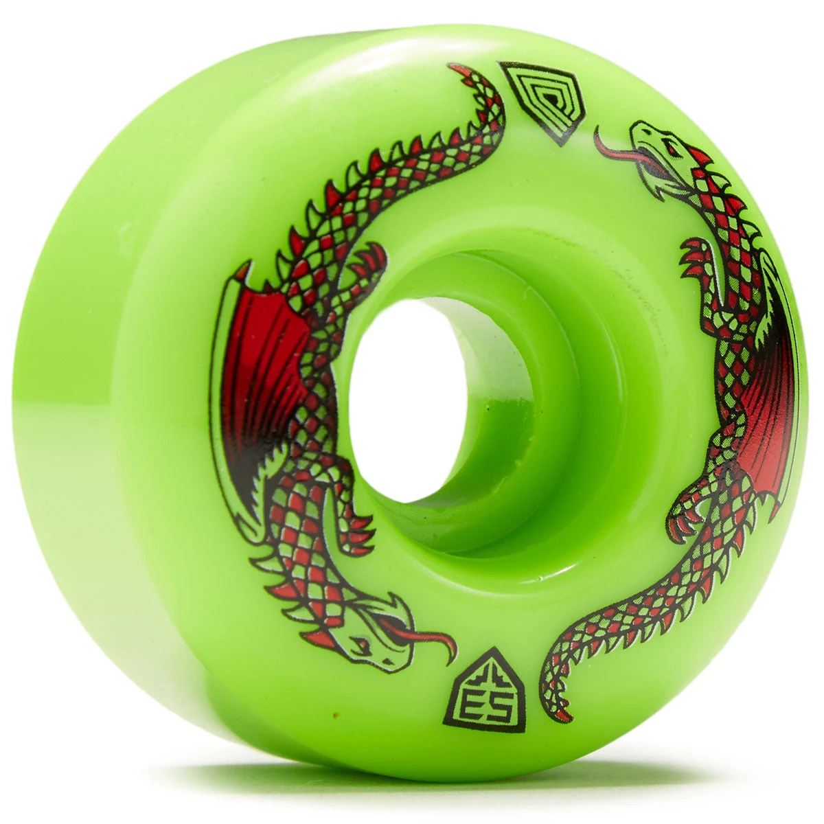 Powell Peralta Powell-Peralta Dragon Formula 93A Skateboard Wheels - Green - 53mm 3 Powell Peralta Powell-Peralta Dragon Formula 93A Skateboard Wheels - Green - 53mm