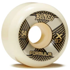Bones Xcell 97a V6 Wide-Cut Skateboard Wheels - 54mm