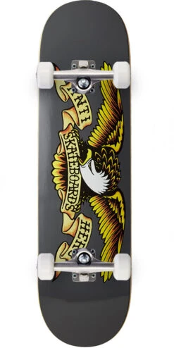 Anti-Hero Classic Eagle Skateboard Complete - Grey - 8.25"