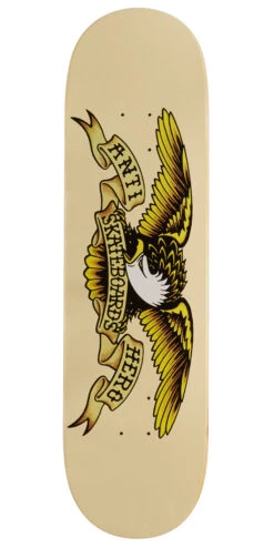Anti-Hero Classic Eagle Skateboard Deck - Cream - 8.62"