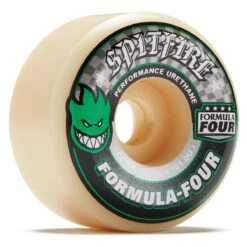 Spitfire F4 Conical 101a Skateboard Wheels - Green - 56mm