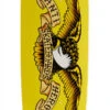 Anti-Hero Team Shaped Eagle Beach Bum Skateboard Deck - Yellow - 9.55" -Powell Peralta Store 888560244559 1