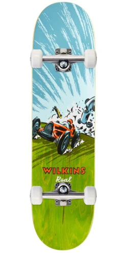 Real Wilkins Racers Skateboard Complete - 8.06"