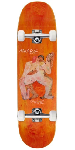 There Marbie Slow Song Skateboard Complete - Orange - 8.50"