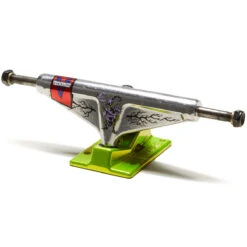 Venture Chandler Burton Pro V-hollows Skateboard Trucks - Polished/Shocker Yellow - 5.60"