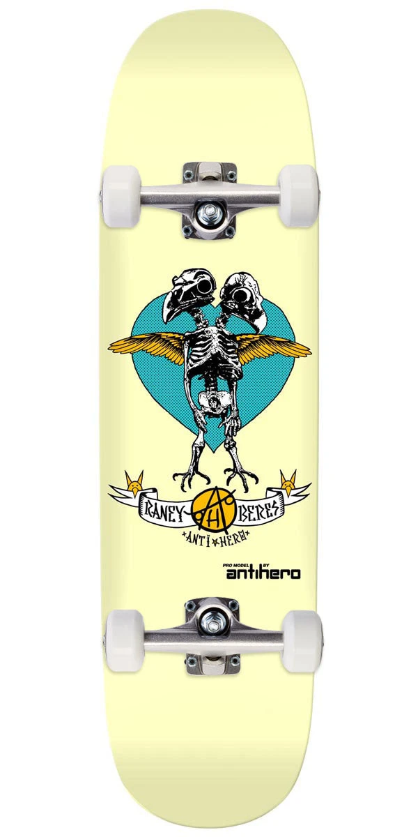 Anti-Hero Big Bord 2 Raney Shape Skateboard Complete - Cream - 8.63" 3 Anti-Hero Big Bord 2 Raney Shape Skateboard Complete - Cream - 8.63"