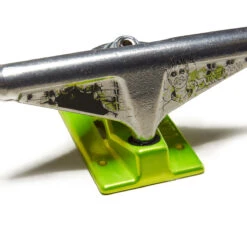 Venture Tanner Bruzinski Awake Ltd V-lights Hi Skateboard Trucks - Polished/Shocker Yellow - 5.2 -Powell Peralta Store 888560303560 3