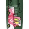 Krooked Sandoval Roll Out Skateboard Deck - Green - 9.81" -Powell Peralta Store 888560304512 1