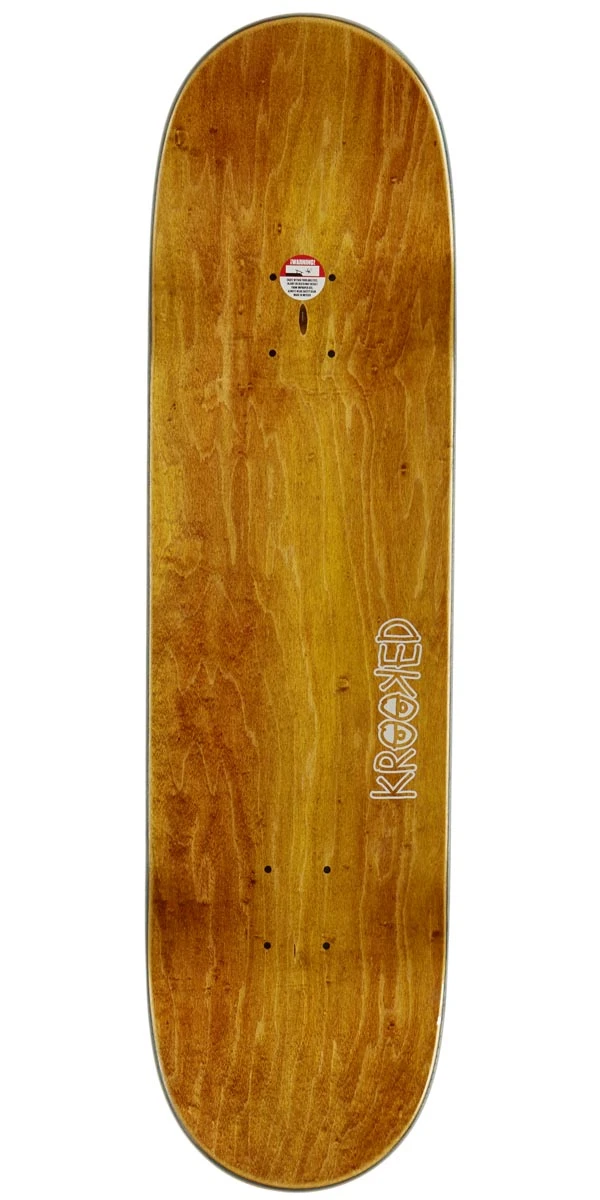 Krooked Cernicky Hey! Skateboard Complete - Black - 8.50" 4 Krooked Cernicky Hey! Skateboard Complete - Black - 8.50" - Image 2