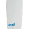 CCS Logo Cruiser Skateboard Deck - White