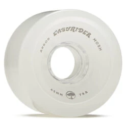 Arbor Mosh Easyrider Longboard Wheels - White - 65mm 78a