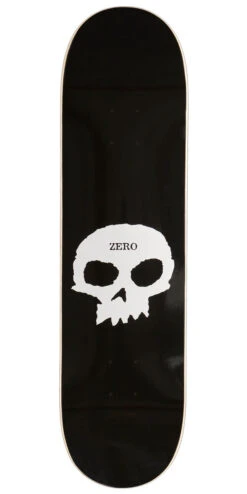 Zero Single Skull Skateboard Deck - 8.25"