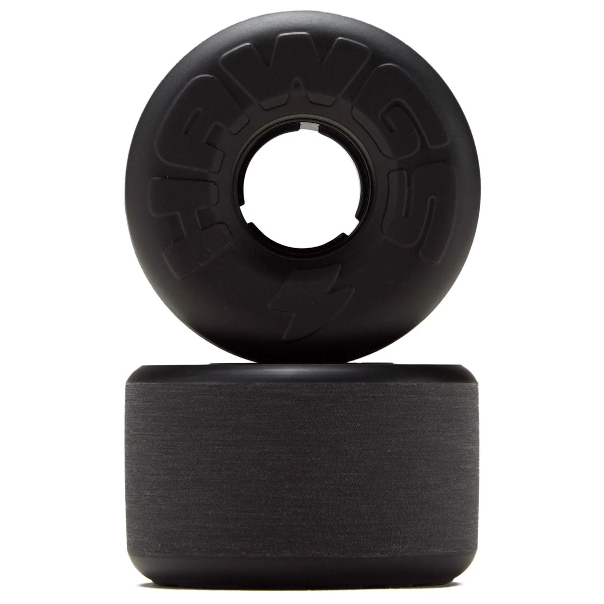 Hawgs Lil' Ez 78a Stone Ground Longboard Wheels - Black - 60mm 4 Hawgs Lil' Ez 78a Stone Ground Longboard Wheels - Black - 60mm - Image 2