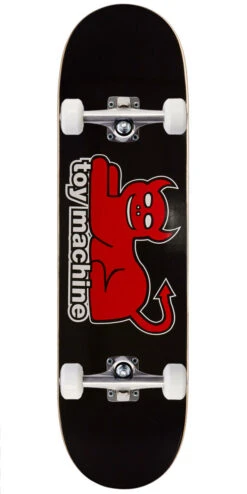 Toy Machine Devil Cat Skateboard Complete - 8.38"