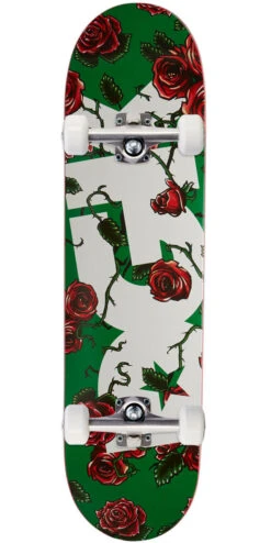 DGK Bloom Skateboard Complete - Green - 7.90"