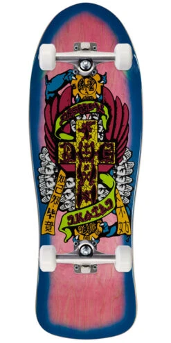 Dogtown Eric Dressen Hands Reissue Skateboard Complete - Assorted/Blue Fade - 10.125"