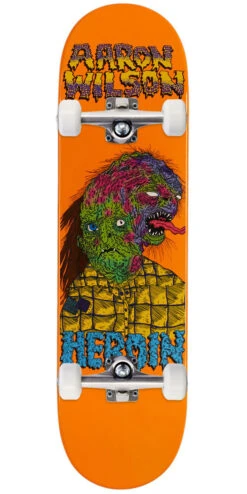 Heroin Wilson Face Melter Skateboard Complete - 8.50"