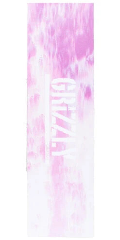 Grizzly Tie Dye Stamp Grip Tape - Pink