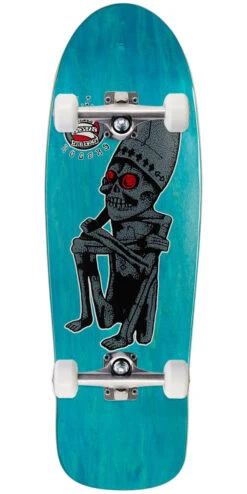 Dogtown JJ Rogers God Of Death Reissue Skateboard Complete - Assorted Stains - 10.125"