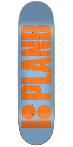 Plan B Simplicity Skateboard Deck - Blue - 8.00"