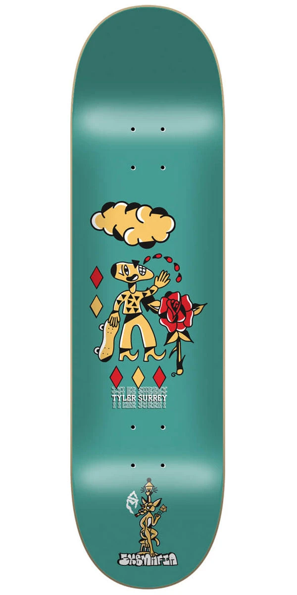 Sk8 Mafia Surrey Smug Skateboard Deck - 8.25" 3 Sk8 Mafia Surrey Smug Skateboard Deck - 8.25"