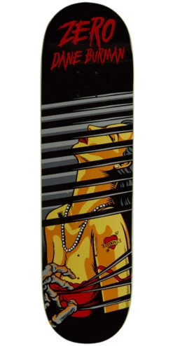 Zero Burman Stalker Skateboard Deck - 8.50"