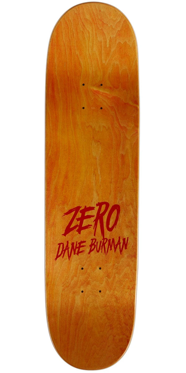 Zero Burman Stalker Skateboard Deck - 8.50" 4 Zero Burman Stalker Skateboard Deck - 8.50" - Image 2